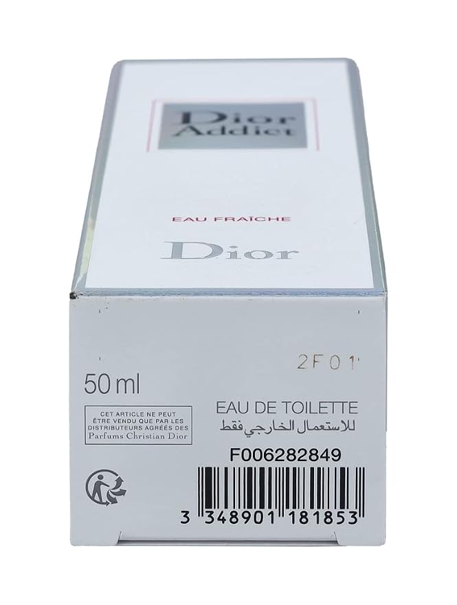 Christian Dior Addict Eau Fraiche Eau de Toilette for Women, 1.7 oz (50 ml)
