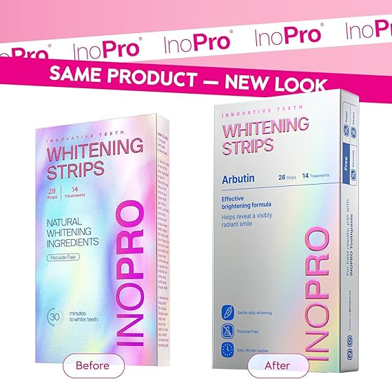 InoPro Green Teeth Whitening Strips