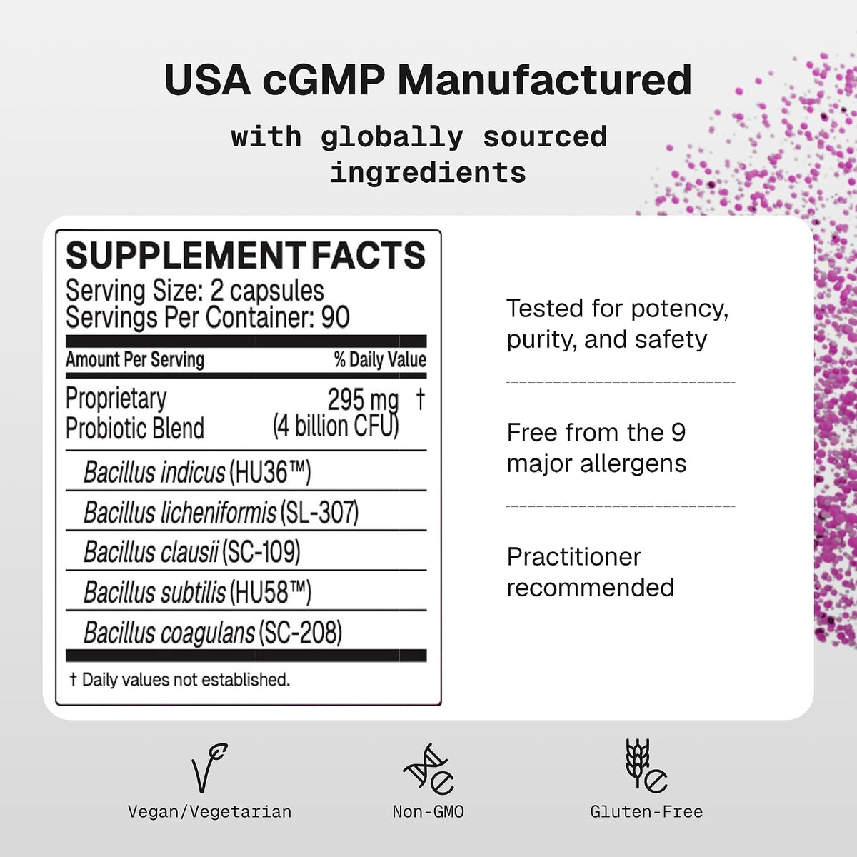 Microbiome Labs MegaSporeBiotic Spore Probiotic, 180 Capsules