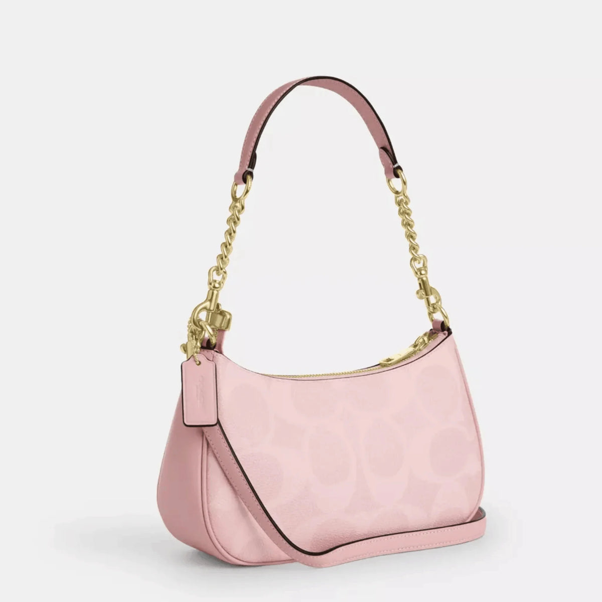 Coach Teri Shoulder Bag CAL51 in Signature Coated Canvas