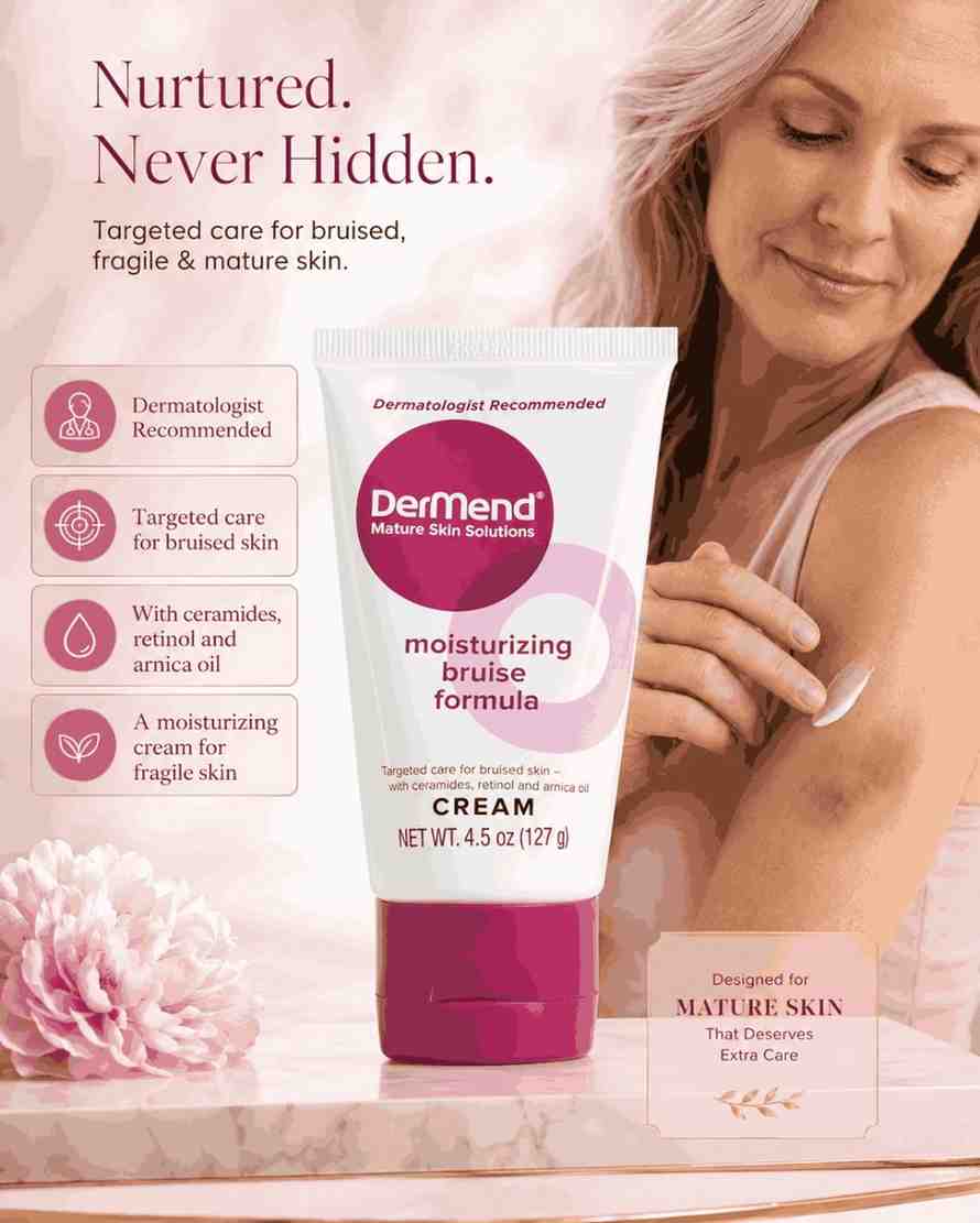 DerMend Moisturizing Bruise Cream (Dermatologist Recommended)