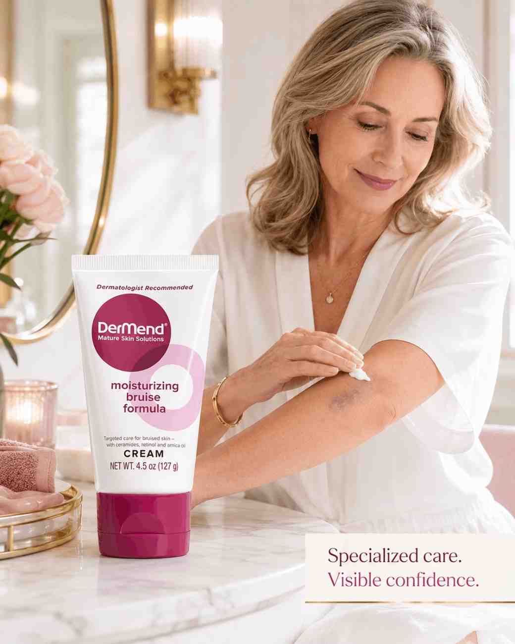 DerMend Moisturizing Bruise Cream (Dermatologist Recommended)