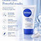 Tube of Dermend fragile skin moisturizing formula on a light blue background