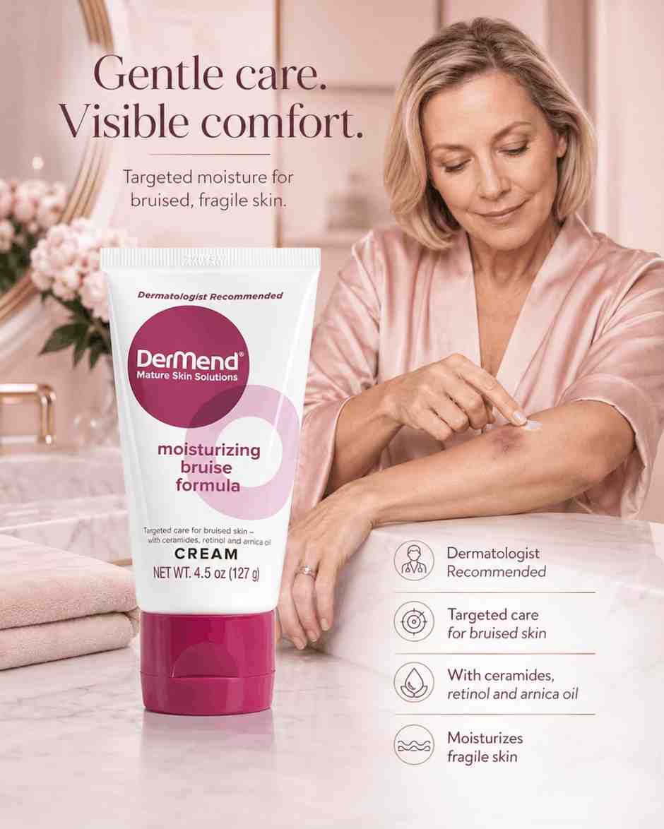 DerMend Moisturizing Bruise Cream (Dermatologist Recommended)