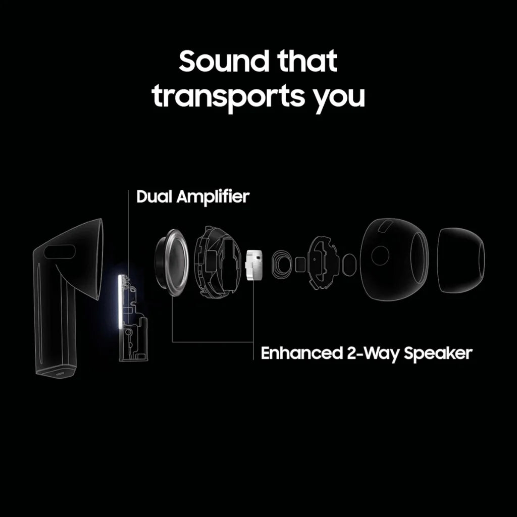 Product packaging with a clear lid showing internal components, set against a dark background.