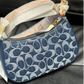 Coach Teri Mini Crossbody Bag in Signature Denim, Blue, CY735